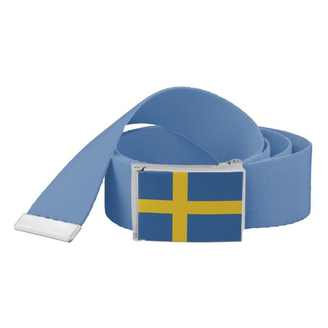 Sweden flag belt (Snake)