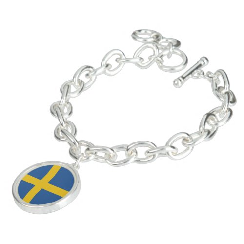 Sweden flag bracelet