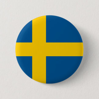 Sweden Flag Button