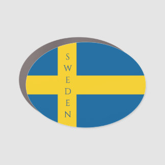sweden flag car magnet