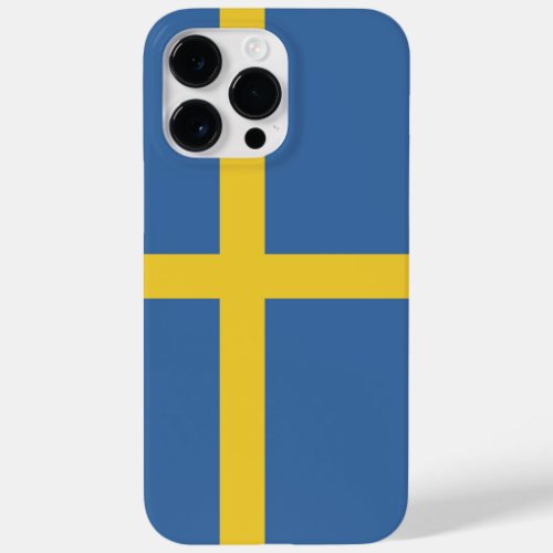 Sweden flag Case_Mate iPhone 14 pro max case