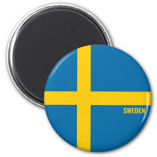 Sweden Flag Charming Patriotic Magnet