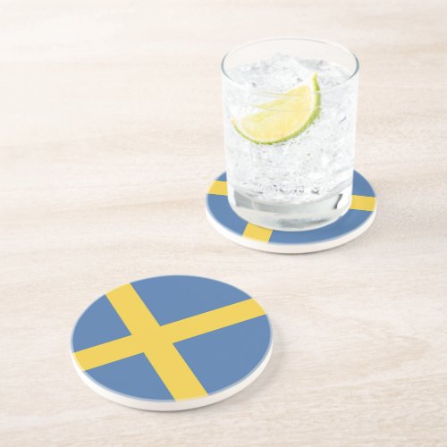 Sweden flag coaster