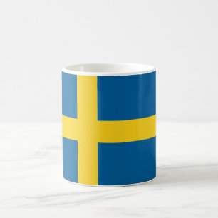 sweden flag coffee mug