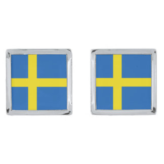 Sweden Flag Cufflinks