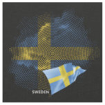 Sweden flag fabric