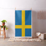 Sweden flag fabric