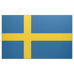 Sweden Flag Fabric