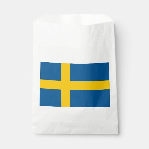 Sweden Flag Favor Bag