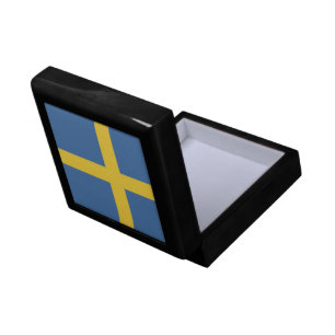Sweden flag gift box