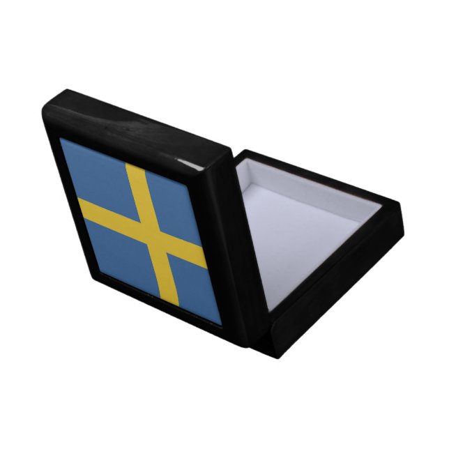 Sweden flag gift box (Back Open)