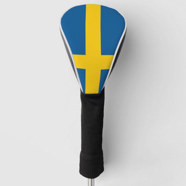 Sweden Flag Golf Head Cover (Front)