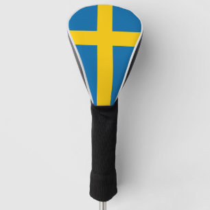 Sweden flag golf head cover