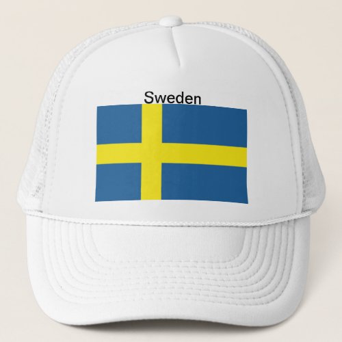 Sweden Flag Hat