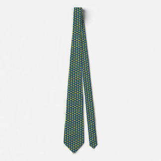 Sweden Flag Hearts Tie