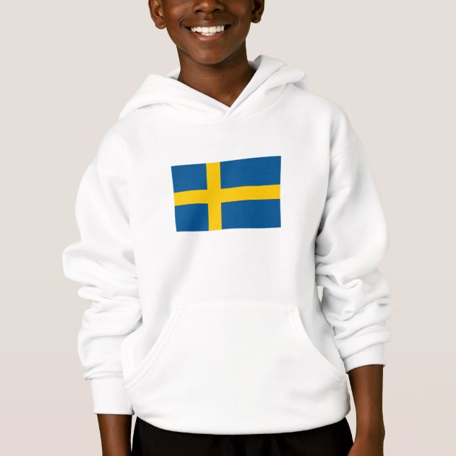 Sweden Flag Hoodie (Front)