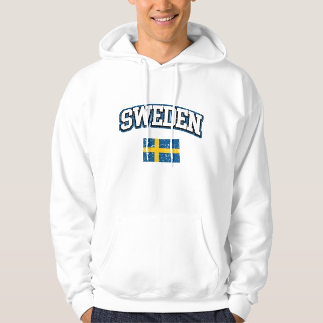 Sweden Flag Hoodie (Front)
