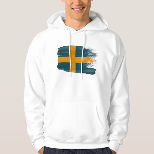 Sweden Flag Hoodie (Front)
