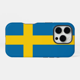 Sweden Flag iPhone 16 Pro Case