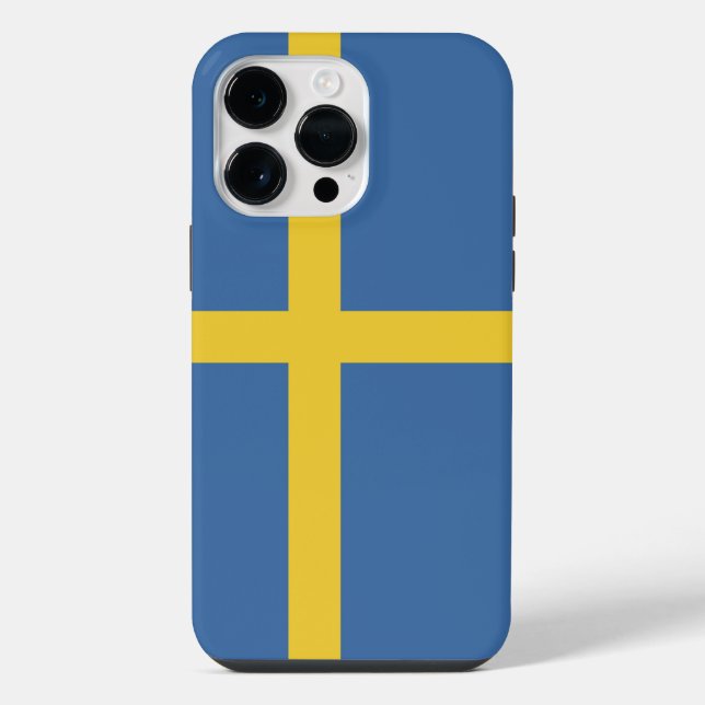 Sweden flag iphone case (Back)