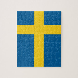 sweden flag jigsaw puzzle