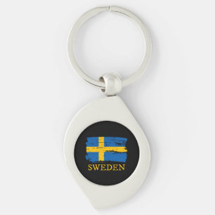 Sweden Flag Keychain