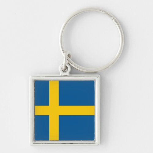 Sweden Flag Keychain