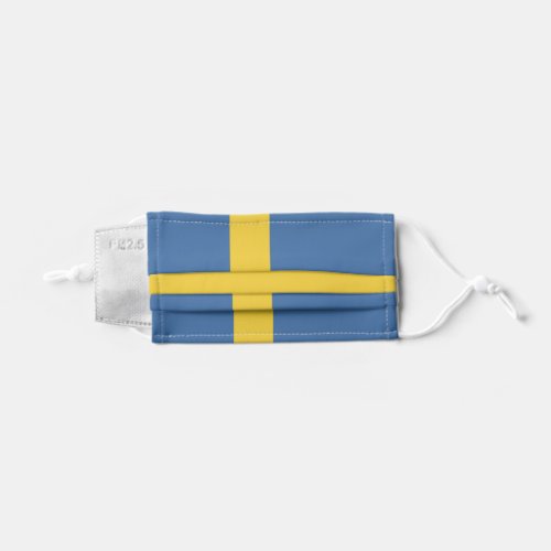 Sweden flag kids cloth face mask