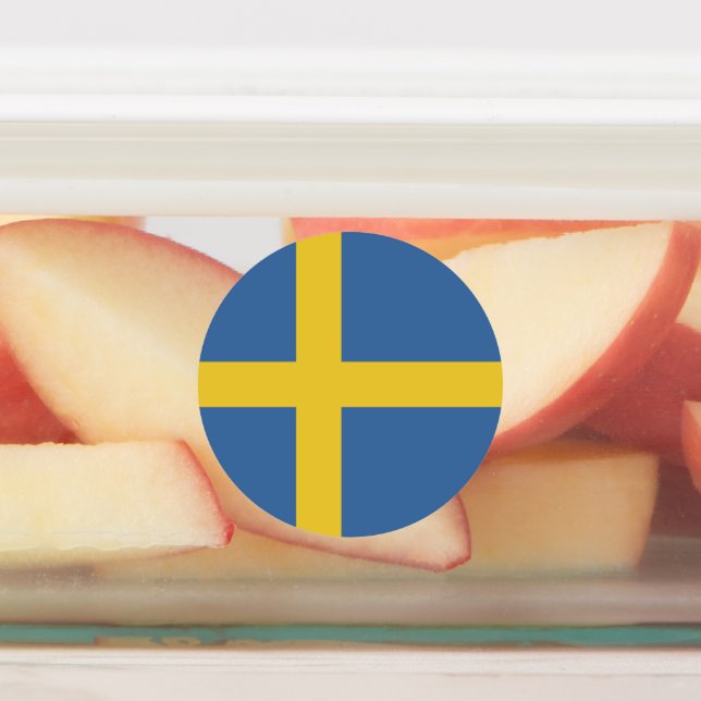 Sweden flag kids' labels (Affixed)