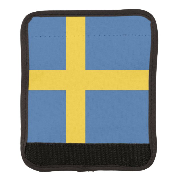 Sweden flag luggage handle wrap (Front)
