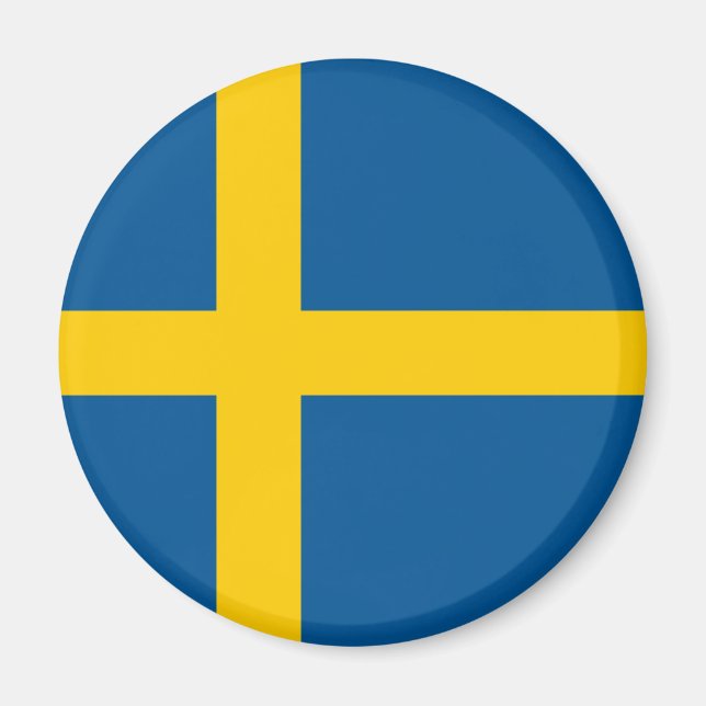 Sweden Flag Magnet (Front)