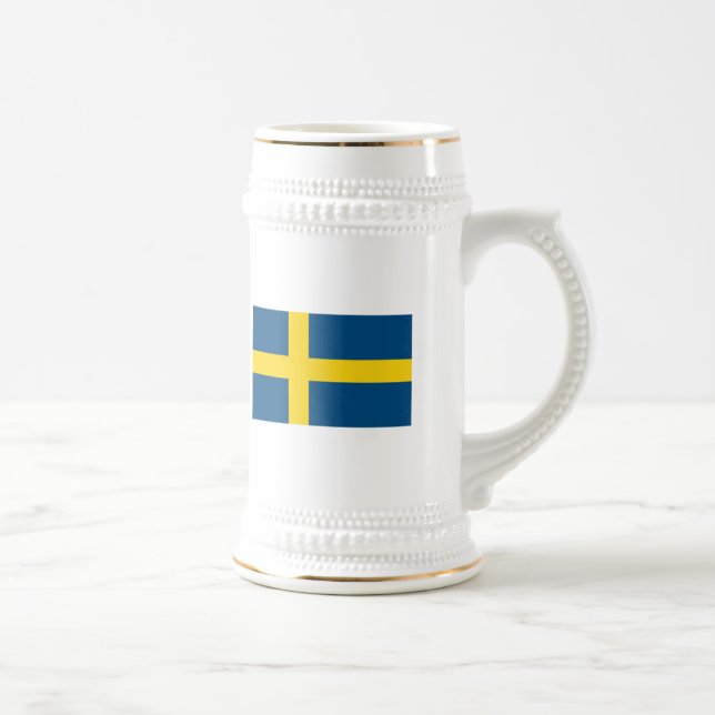 Sweden Flag Mug (Right)