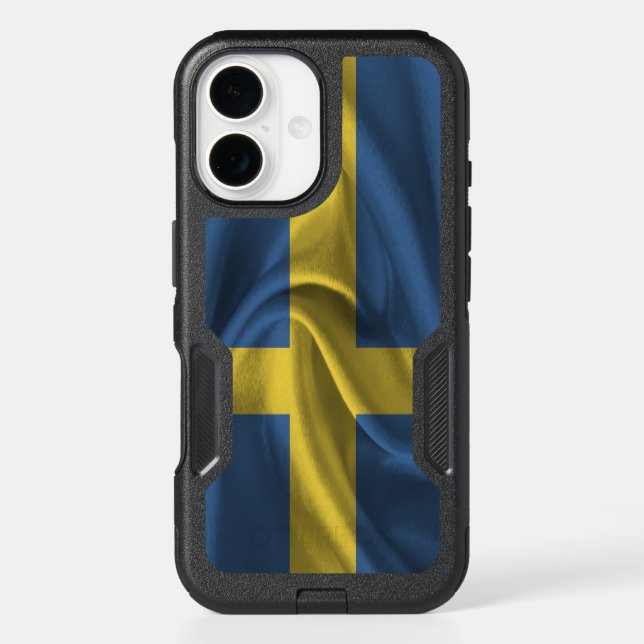 Sweden Flag Otterbox iPhone Case (Back)