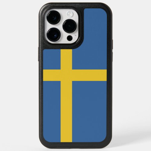 Sweden flag OtterBox iPhone 14 pro max case