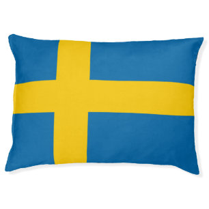 Sweden flag pet bed