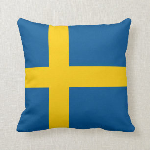 Sweden Flag pillow