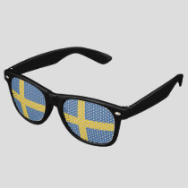 Sweden flag retro sunglasses
