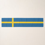 Sweden Flag Scarf<br><div class="desc">More products: www.zazzle.com/wowsmiley</div>