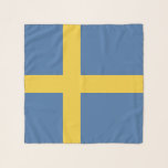 Sweden flag scarf<br><div class="desc">An ideal gift for all those who are patriotic of their country!</div>