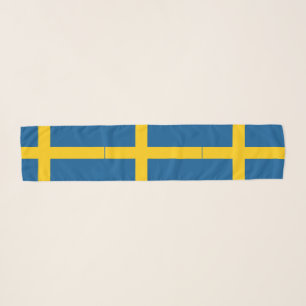 Sweden Flag Scarf