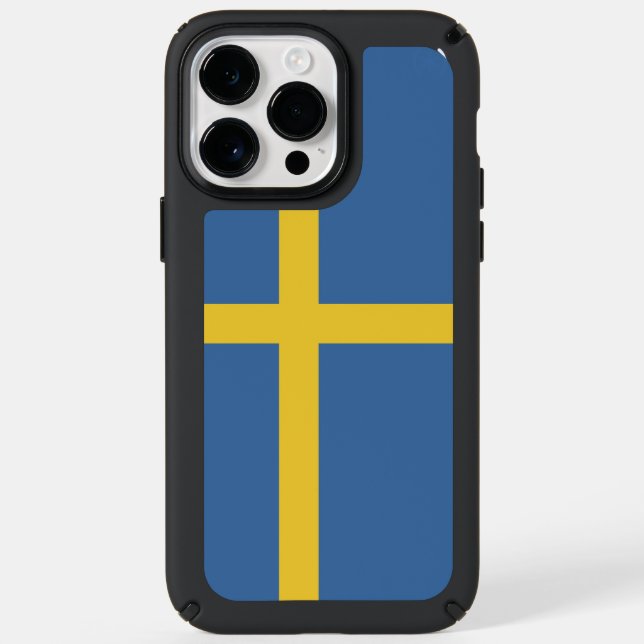 Sweden flag speck iPhone case (Front)
