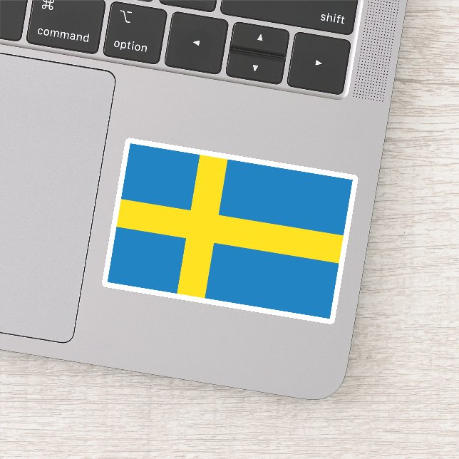 Sweden flag sticker (Detail)