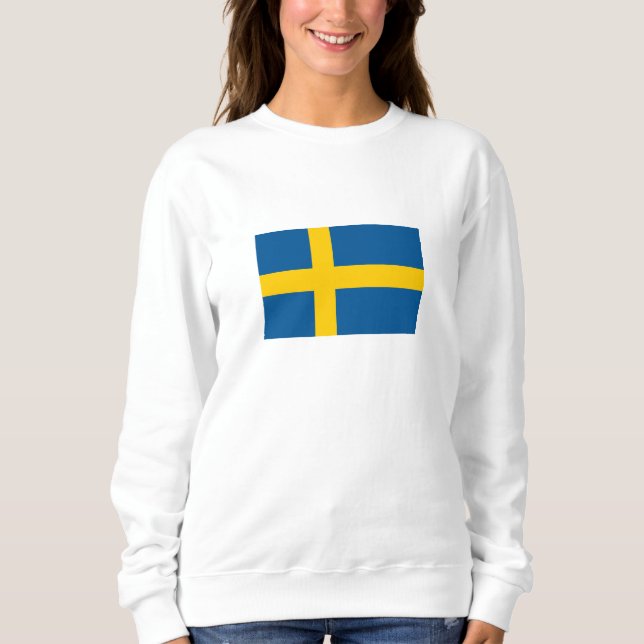 Sweden Flag Sweatshirt (Front)