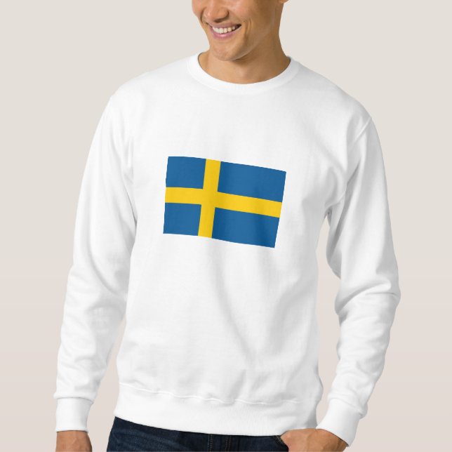 Sweden Flag Sweatshirt (Front)