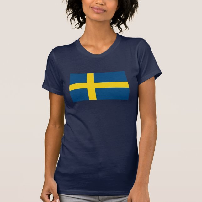 Sweden Flag T-shirt (Front)
