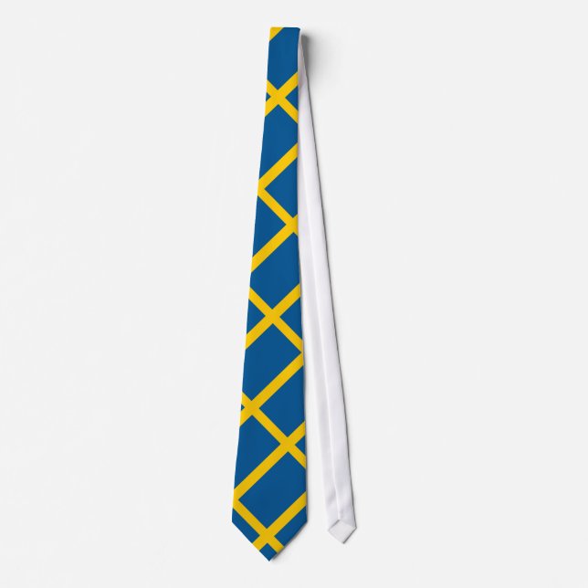 Sweden Flag Tie (Front)