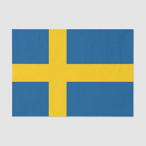 Sweden Flag Tissue Paper