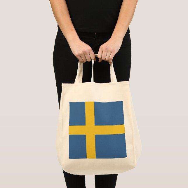 Sweden flag tote bag (Front (Product))