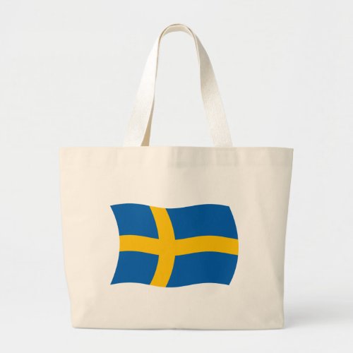 Sweden Flag Tote Bag