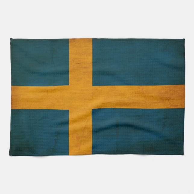 Sweden Flag Towel (Horizontal)